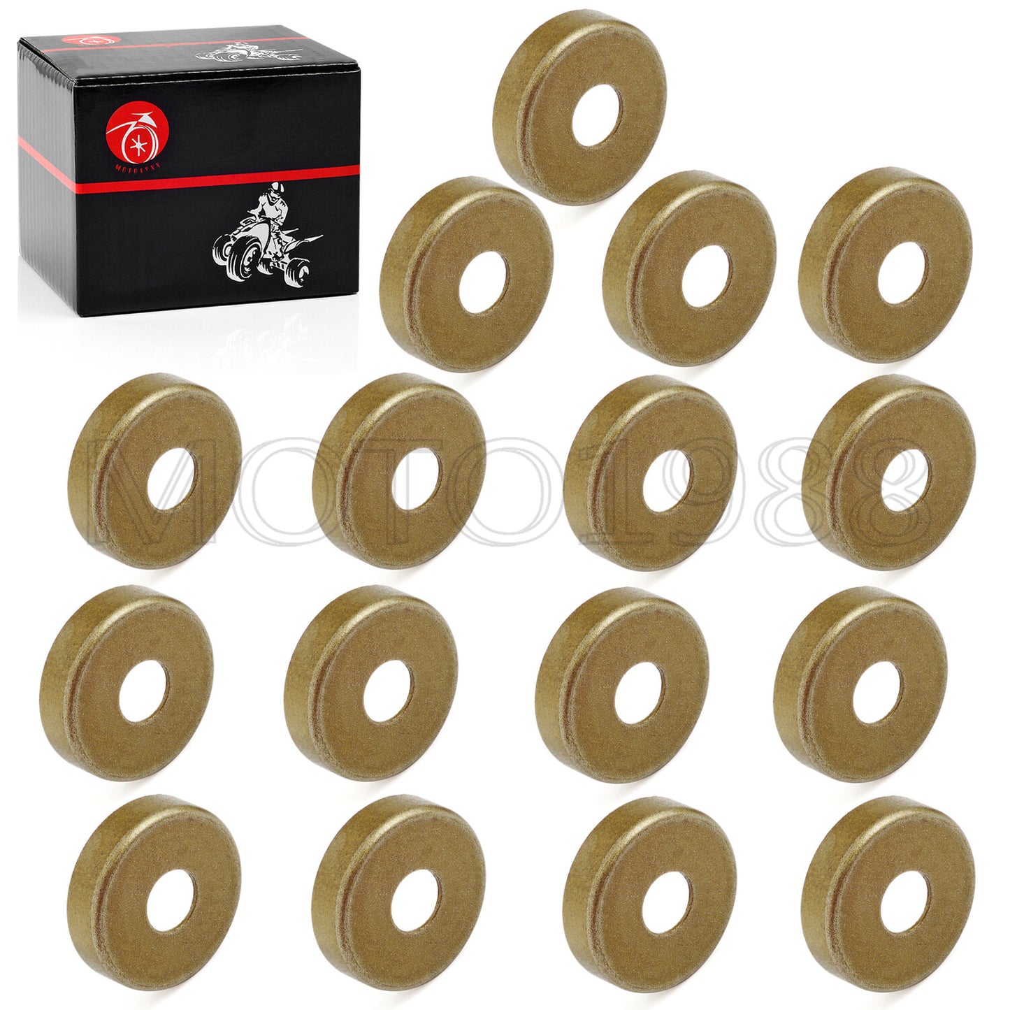 16pcs A Arm Bushing Dust Seal Caps for Yamaha Warrior 350 (1987–2004)