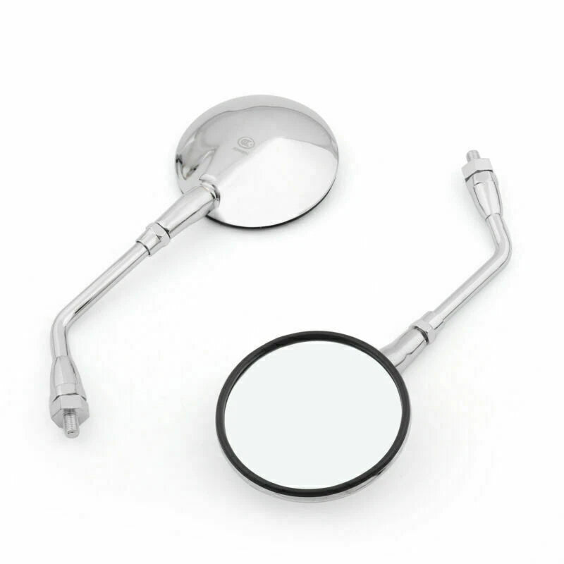 1 Pair Rear View Mirrors for Honda CB400SS VT750 CBF500 (2004-2005) Chrome