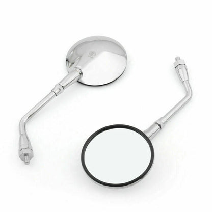 1 Pair Rear View Mirrors for Honda CB400SS VT750 CBF500 (2004-2005) Chrome