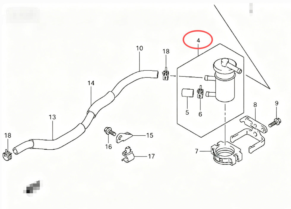 Fuel Filter for Suzuki DF40A-60A