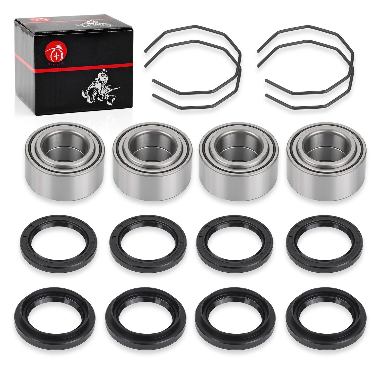 Wheel Hub Bearings Set for Arctic Cat 300 2x4 4X4 (1998–2004)