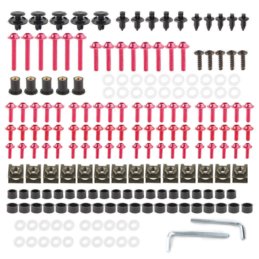 Bodywork Fairing Screws Bolts Kit for Honda CBR600RR CBR900RR CBR1000RR (2003-2023)