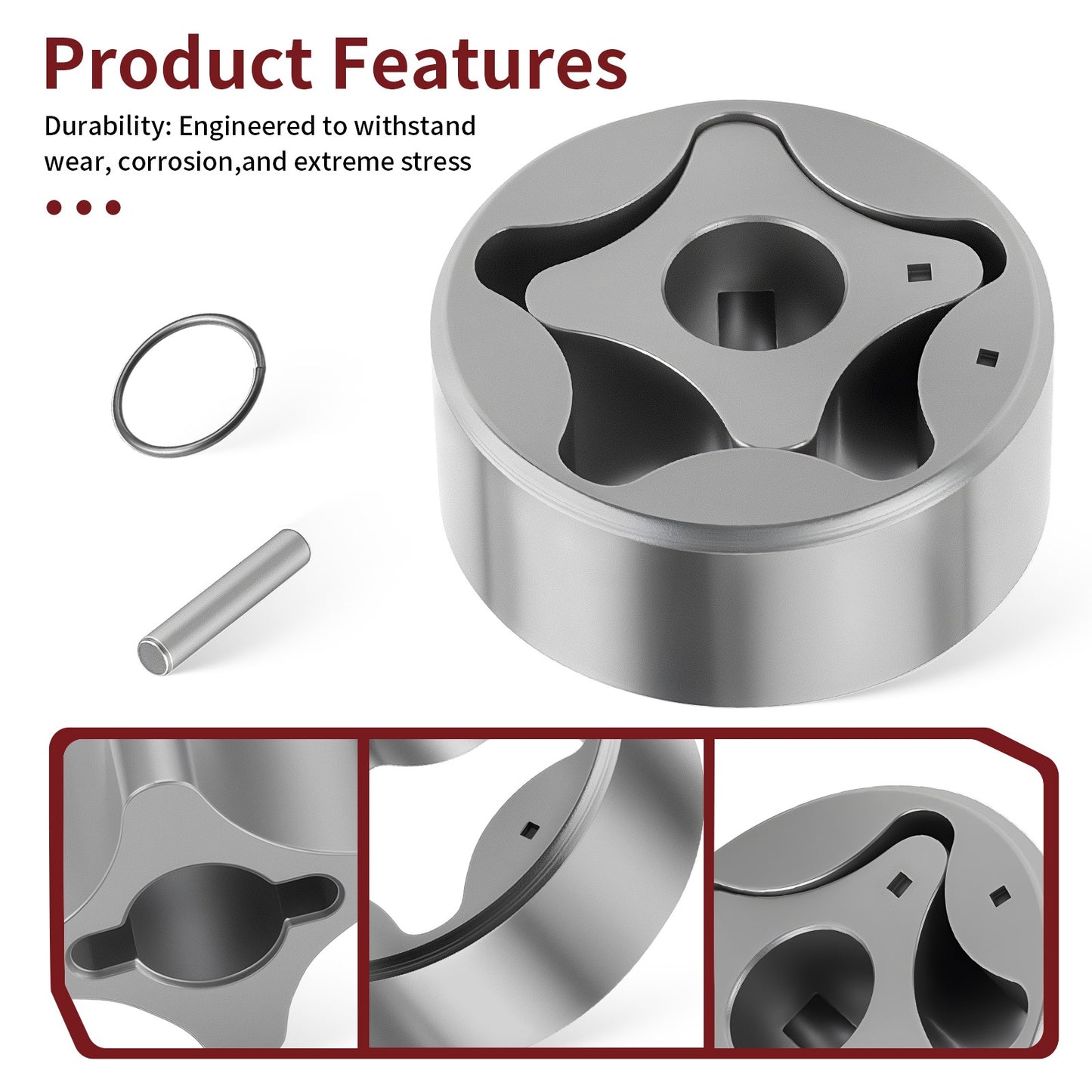 Oil Pump Rotor for Yamaha YZ450F YFZ450X YFZ450R WR450F (2006–2023)