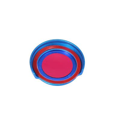 Car Start-Stop Button Cap with Ring Kit for BMW 1/2/3/4 Series X1 X2 Blue
