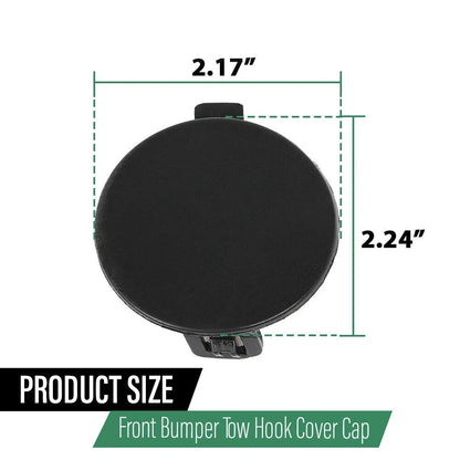Tow Hook Plug Eye Cap Cover for 2017-2021 Jeep Compass 2.0L 2.4L