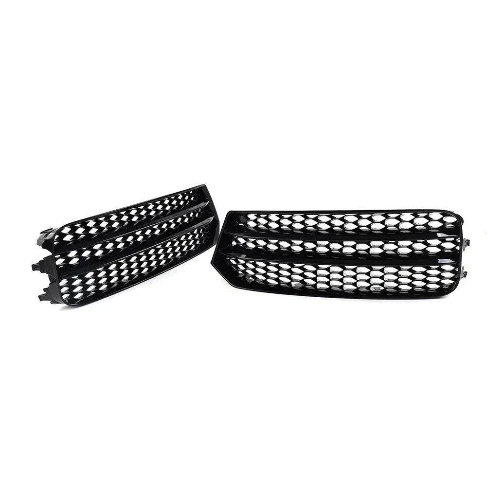 Open Mesh Honeycomb Front Bumper Grille Cover for Audi A1 (2014-2018)
