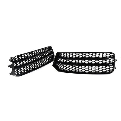 Open Mesh Honeycomb Front Bumper Grille Cover for Audi A1 (2014-2018)