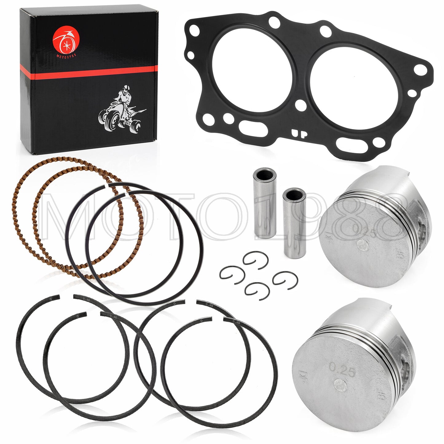 Piston Ring Set for Ezgo Gas Golf Cart (1991–Present)