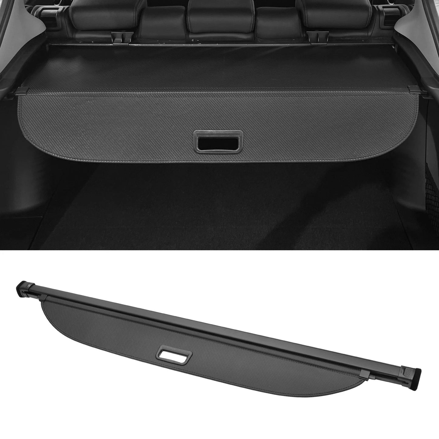 Retractable Cargo Cover for Volkswagen Atlas (2020–2024) Black Carbon Fiber