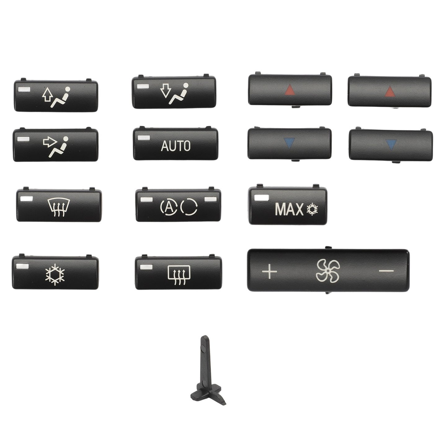 Air Conditioning Panel Switch Buttons for BMW X5 E53, 5 Series E39 (1999–2006)