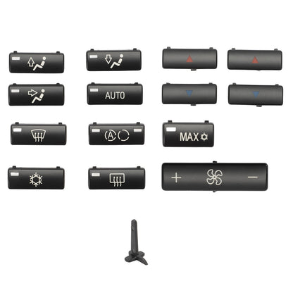 Air Conditioning Panel Switch Buttons for BMW X5 E53, 5 Series E39 (1999–2006)