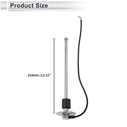 Fuel Sending Unit and Gauge Kit 240-33 Ohm for Boat Car Truck