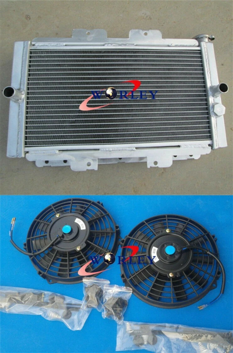 Radiator with 7" Fan for Yamaha Rhino 450/660 (2004–2009)