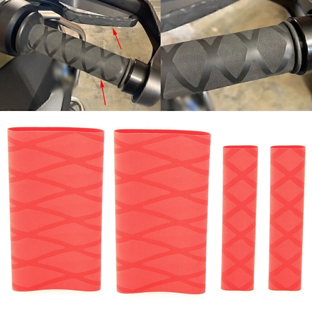 Non-Slip Handlebar Grip Cover for BMW R1200GS R1250GS (2013–2023) Red