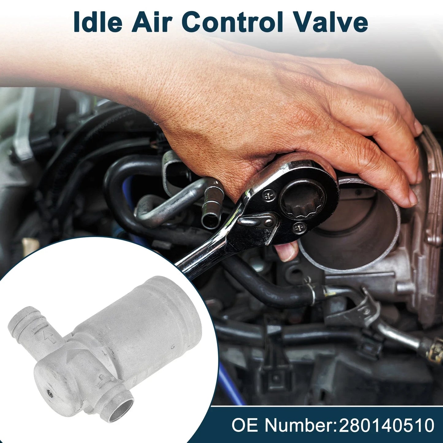 Idle Air Control Valve for Mercedes-Benz 190E (1986-1993)