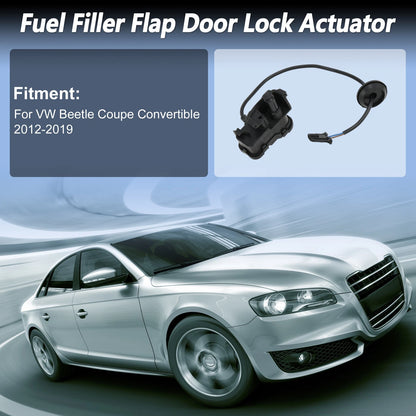 Fuel Filler Flap Door Latch Lock Actuator for VW Beetle Coupe (2003–2010)