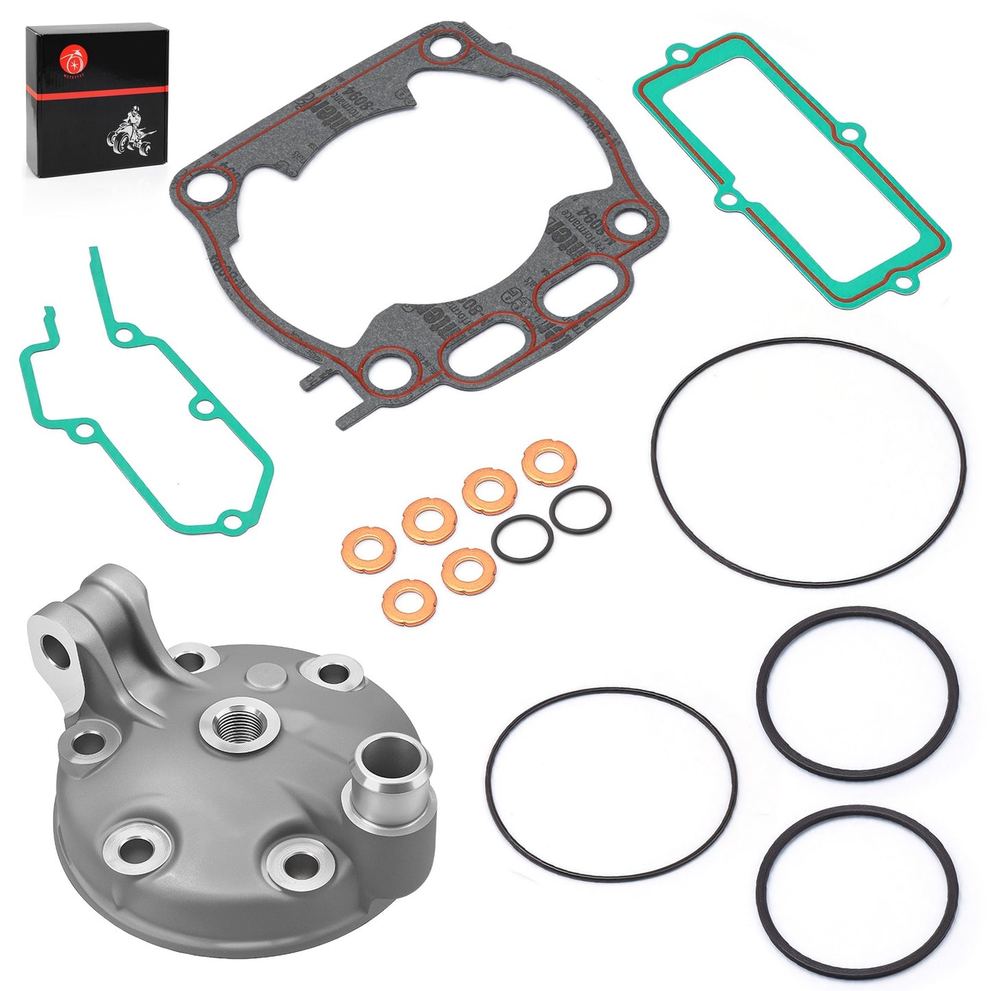 Cylinder Head & Top End Gasket Kit for Yamaha YZ250 (2001–2002, 2011–2024)