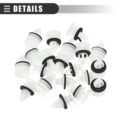 20 x Vehicle Door Trim Panel Push Clips for Chevrolet (No.11519031)