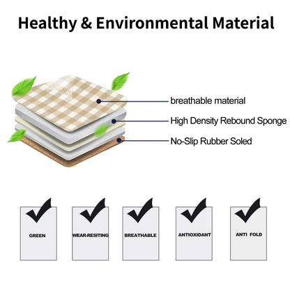 Car Bottom Seat Pad Cover for Universal Car SUV Truck (1 Pcs) Brown Cotton