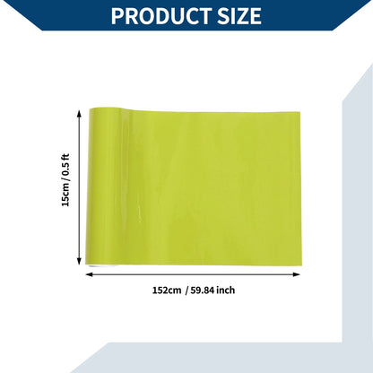Car Wrap Film 0.5 ft x 59.84 inch Light Green for Universal Use (0.5 ft)
