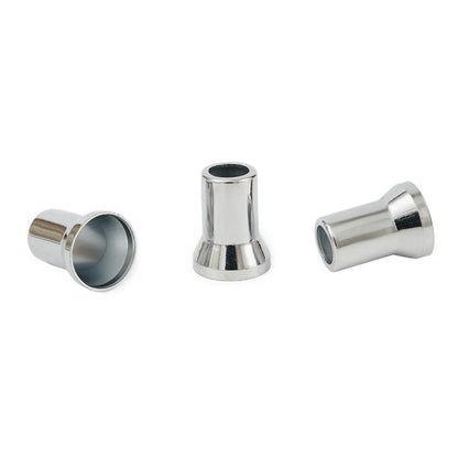Valve Stem Hex Cap with Sleeve Cover Decor for Silver Car