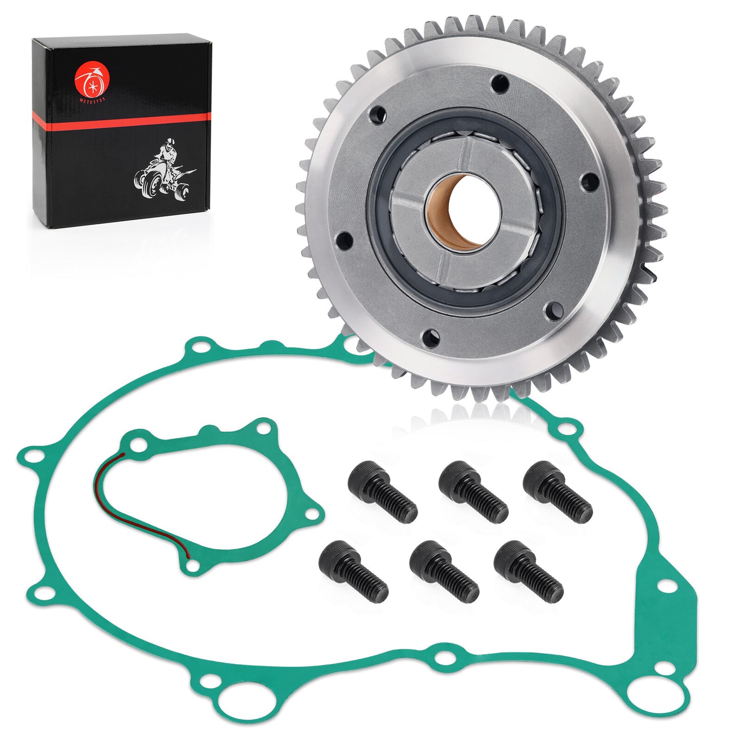 Starter Clutch Gear Kit for Yamaha YFM660R Raptor 660R (2004–2005)