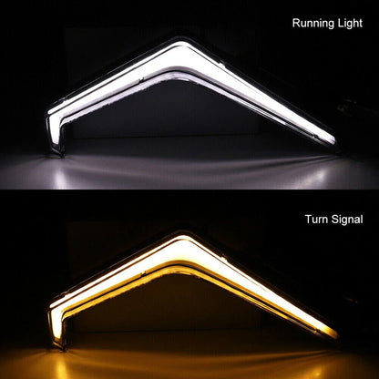 1 Pair Front LED Turn Signal Lights for RZR RS1 Turbo XP 4 1000 (2018-2023)