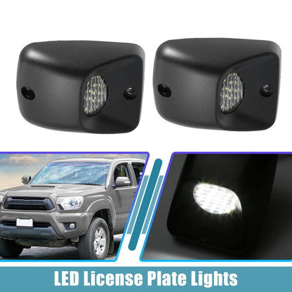 2X License Plate Light Lamp for Toyota Tacoma (1995–2004) White LED