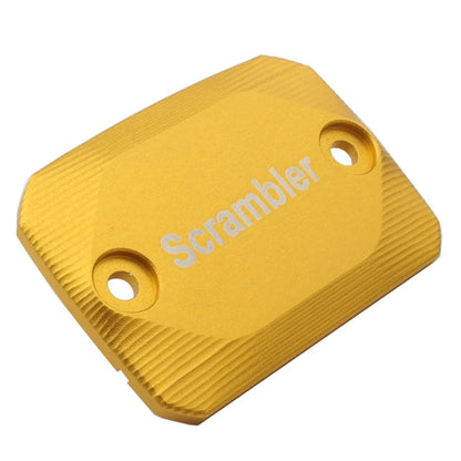 Ducati Scrambler 1100 Gold Brake Clutch Reservoir Cover Oil Pump Cap