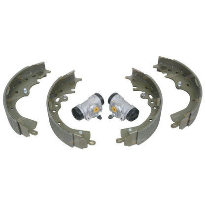 Rear Brake Shoes & 2 Wheel Cylinders for Commuter Van (2005–2012)