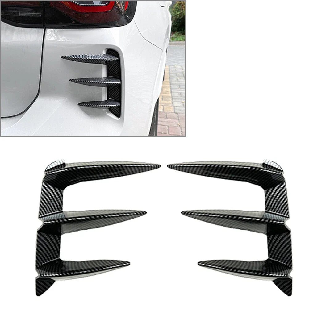 Rear Bumper Spoiler Vent Trim Cover for BMW X3 G01 M-Sport (2022-2023)