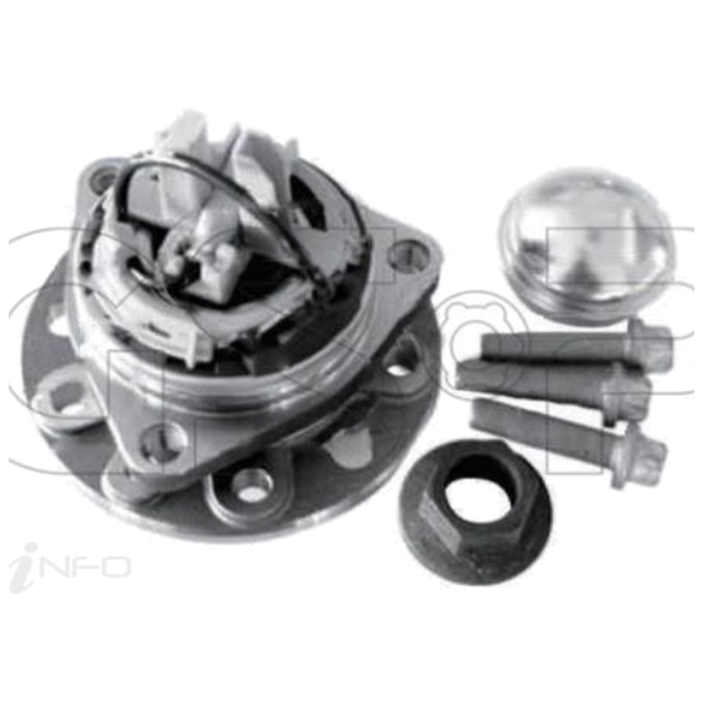 Front Wheel Bearing Hub Assembly for Holden Zafira (2005–Present)
