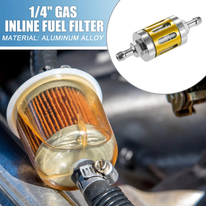 Universal Inline Fuel Filter for Small Engines (Gasoline)