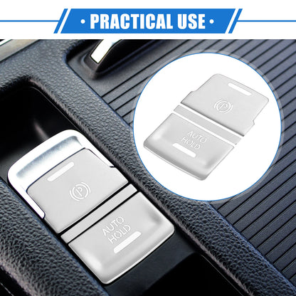 3 Pcs Center Console Electronic Handbrake Cover for VW Arteon CC (2017–2023)