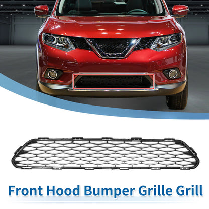 Front Lower Bumper Grille for Nissan Rogue 2014–2017 No. 622544BA0A