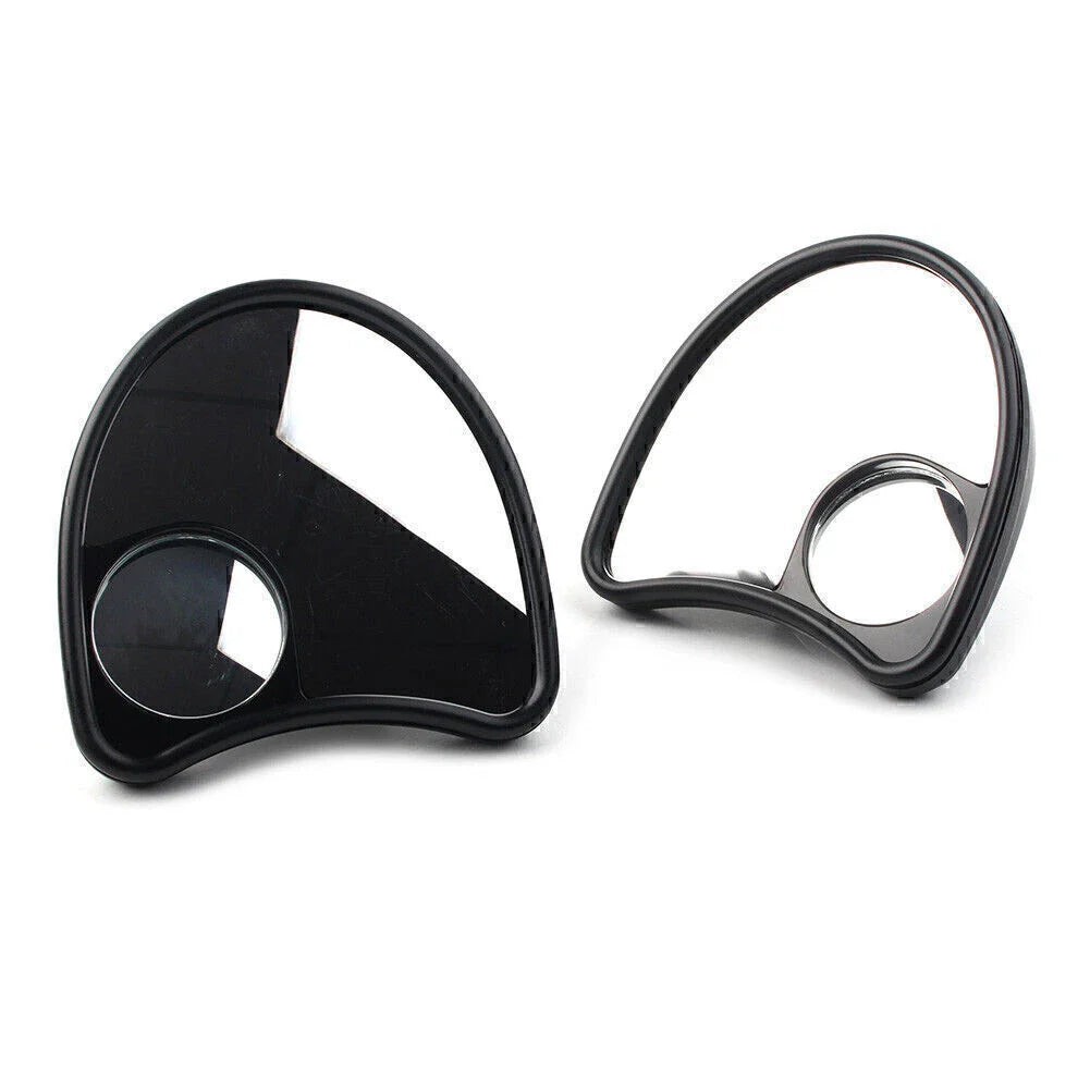 Fairing Mount Blind Spot Side Mirrors for Harley Batwing Touring (96-13)