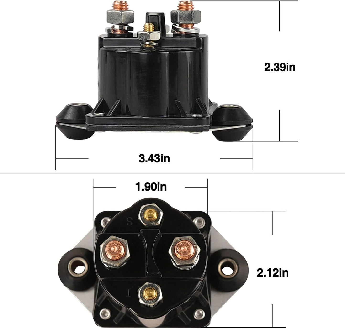 Solenoid Relay for Mercury Marine (40-250Hp)