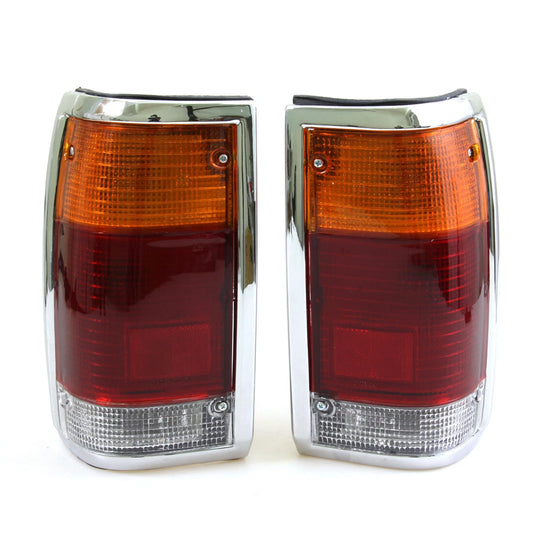 Tail Lights Chrome for Mazda Bravo B2000 B2200 B2600 1985-1998