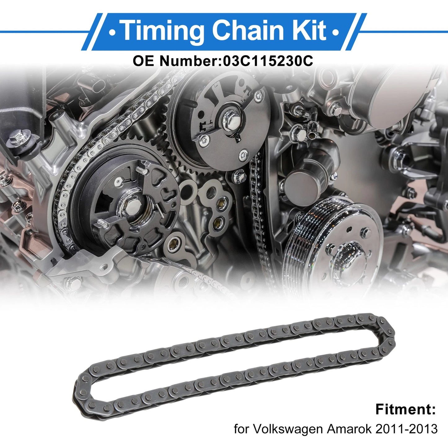Timing Chain Kit for Volkswagen Amarok (2011–2013) No. 03C115230C
