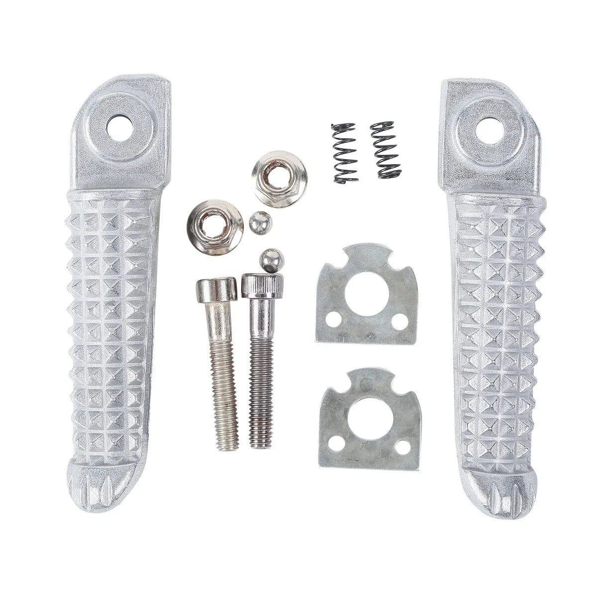 Passenger Footrests Pegs Bracket Set for Yamaha YZF R6 (2003-2009)
