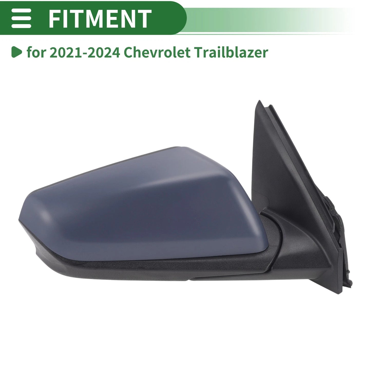 5 Pins Right Passenger Side Door Mirror for Chevrolet Trailblazer (2002–2009)