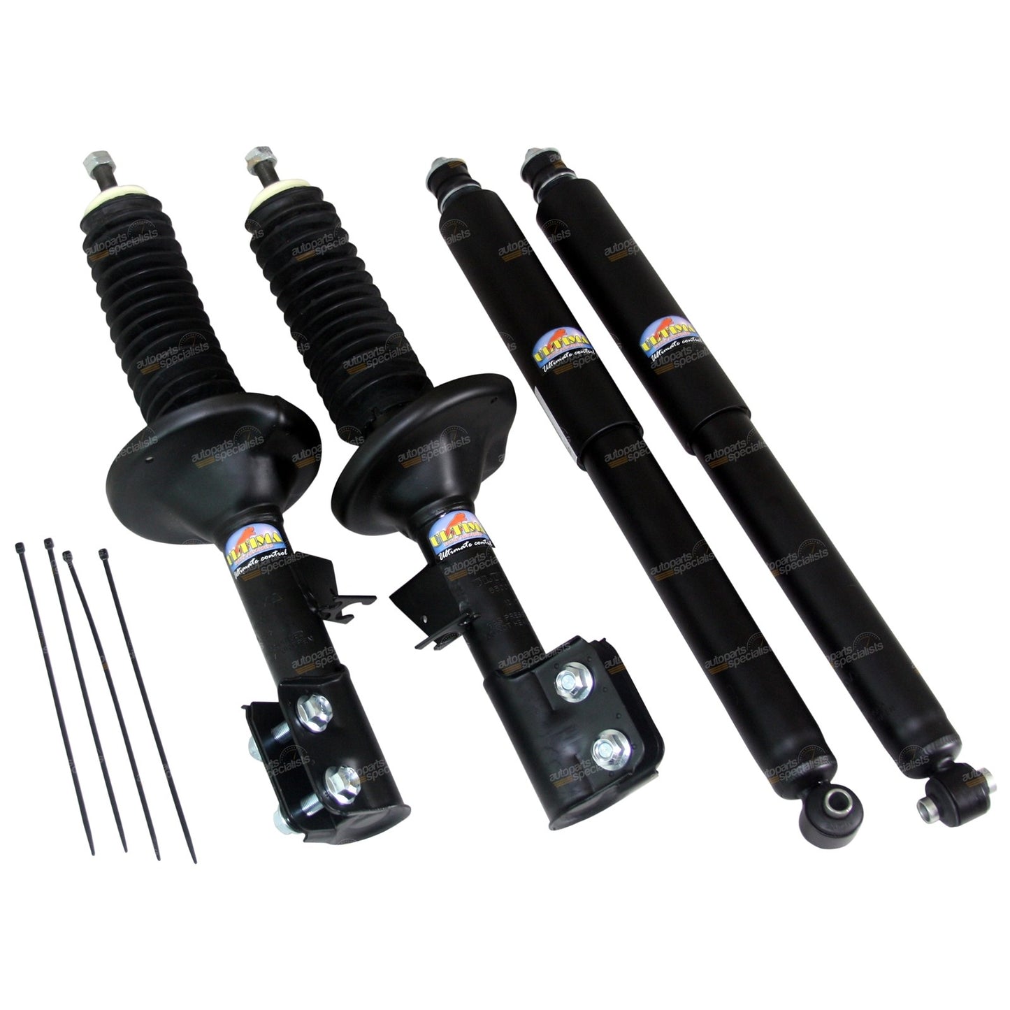 Set of 4 Gas Strut Shock Absorbers for Holden Commodore VR VS (1993–1997)