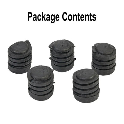 Clips 5PCS Black Rubber Bonnet Buffer Hood for Nissan