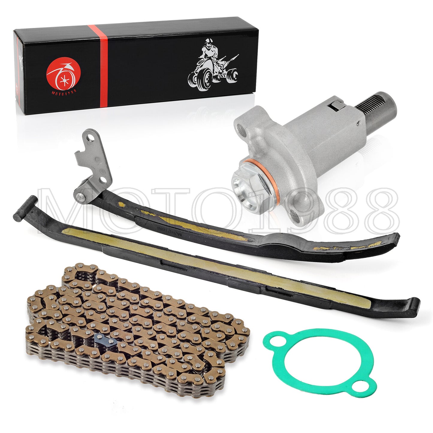 Set of 2 Cam Timing Chain Guides & Tensioner for Yamaha Grizzly 600 (1998–2001)