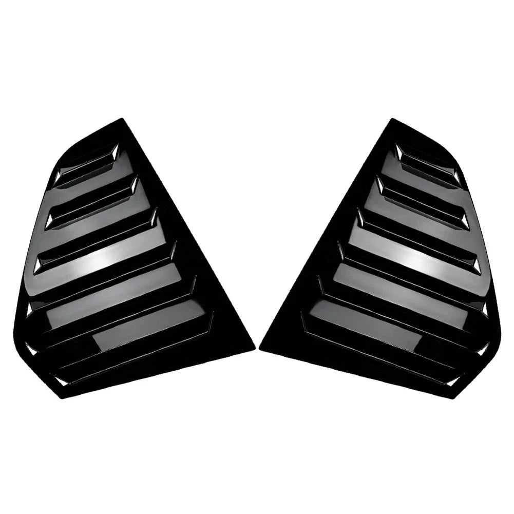 Rear Window Side Vent Shutter Louver Cover Trim for VW Golf 8 (2020-2022)