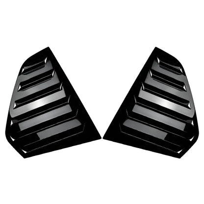 Rear Window Side Vent Shutter Louver Cover Trim for VW Golf 8 (2020-2022)