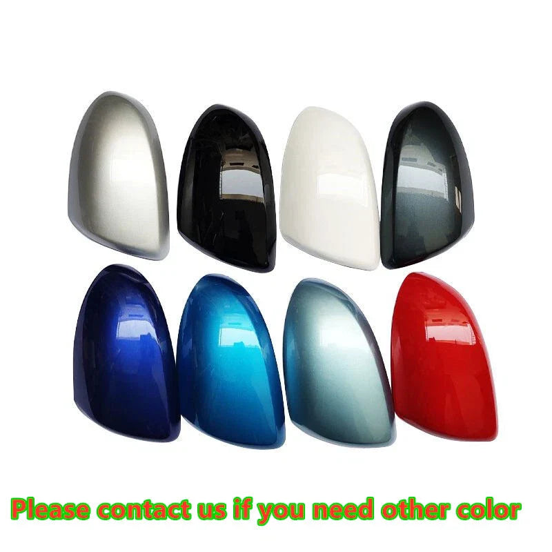 Grey Right Passenger Side Mirror Cover No-Signal Cap for Mazda 3 (2010–2013)