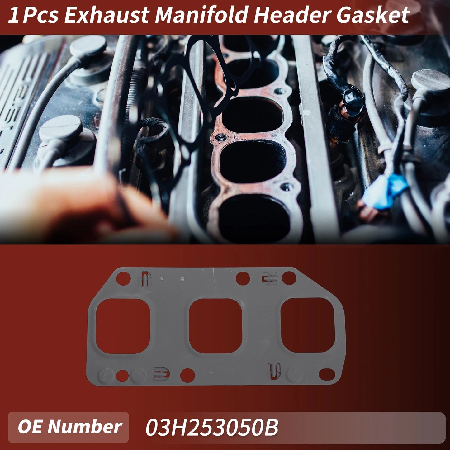 Exhaust Manifold Header Gasket for Volkswagen Passat/Touareg (03H253050B)