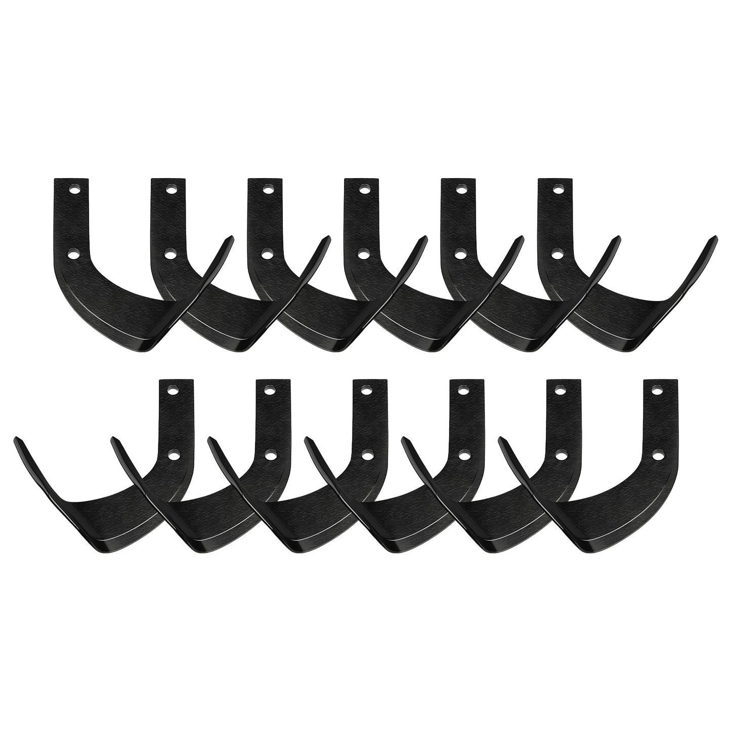 Set of 12 Tiller Rotary Tine Kit for Honda FRC800