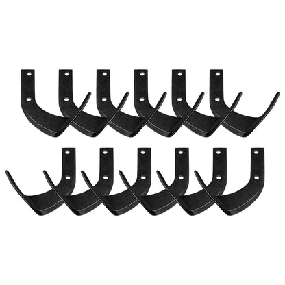 Set of 12 Tiller Rotary Tine Kit for Honda FRC800